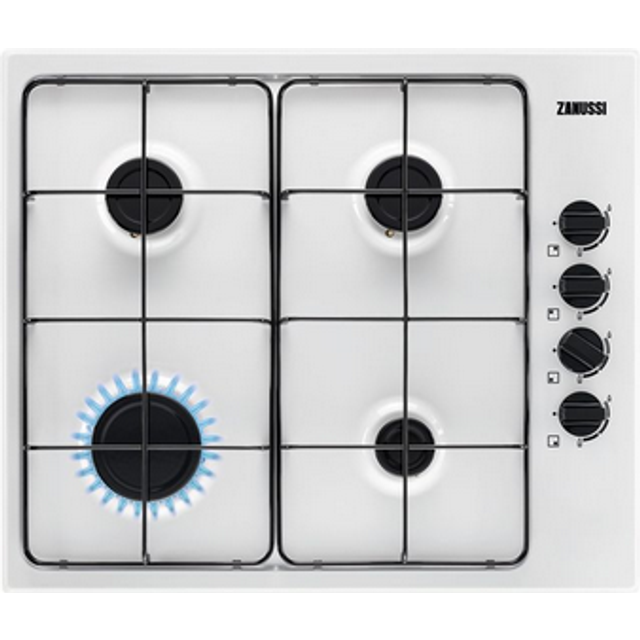 Zanussi ZGNN640W 4 Burner Gas Hob