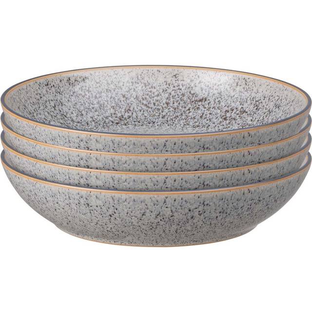 Denby Studio Grey Set Of 4 Pasta Bowls