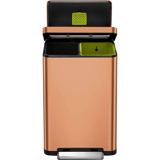 X Cube Kitchen Step-On Rubbish Bin - Cream (40/165.60cm H x 91.94cm W x  73.66cm D)
