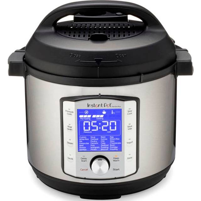 Instant Pot DUO EVO PLUS 5.7L Electric Pressure Cooker. 10 functions in 1: Sterilizer, Slow Cooker, Rice Cooker, Grain Maker, Steamer, SautÃÃ, Yogur