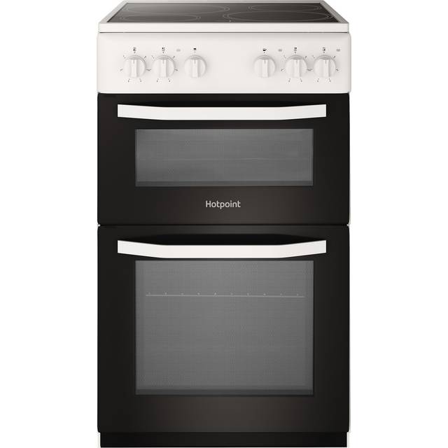 Hotpoint HD5V92KCW 50cm Electric Cooker - White