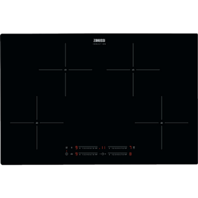 Zanussi ZIAN844K 78cm Induction Hob - Black