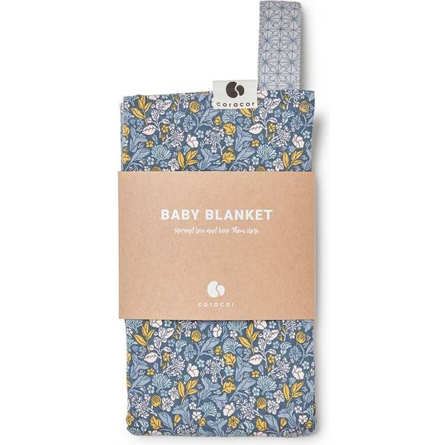 Coracor Tinyflower Blue Babyfilt