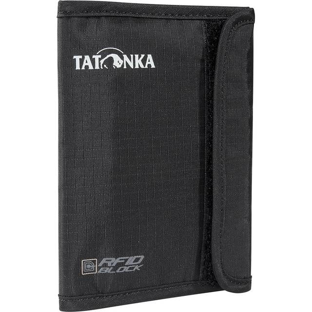 Tatonka Unisex – Vuxen Passport Safe RFID B Dokumentväska, svart, 10,5 x 14,5 x 1 cm