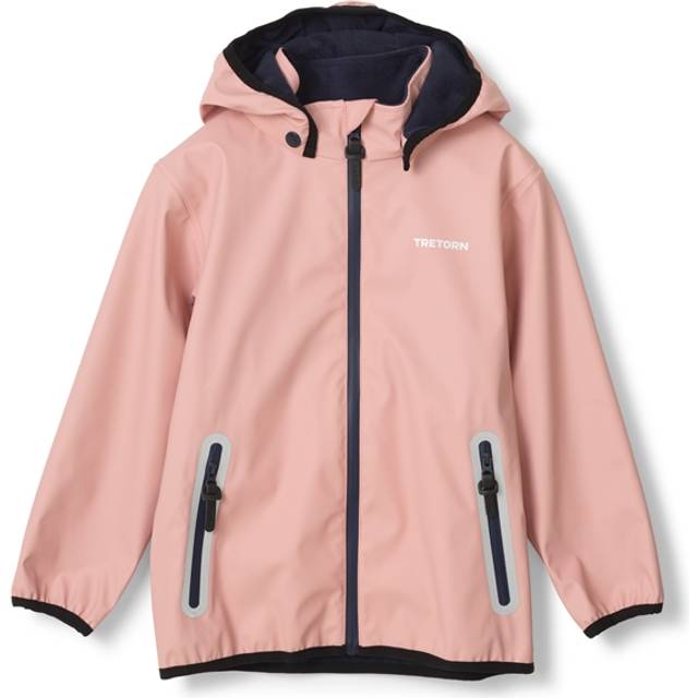 Tretorn Kids' Aktiv Fleece Jacket Light Rose, 98/104