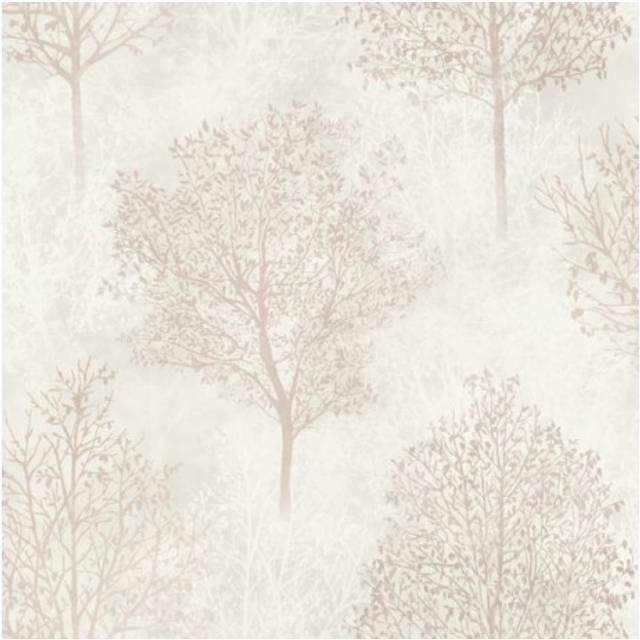 Arthouse Wonderland Natural Wallpaper - One Colour