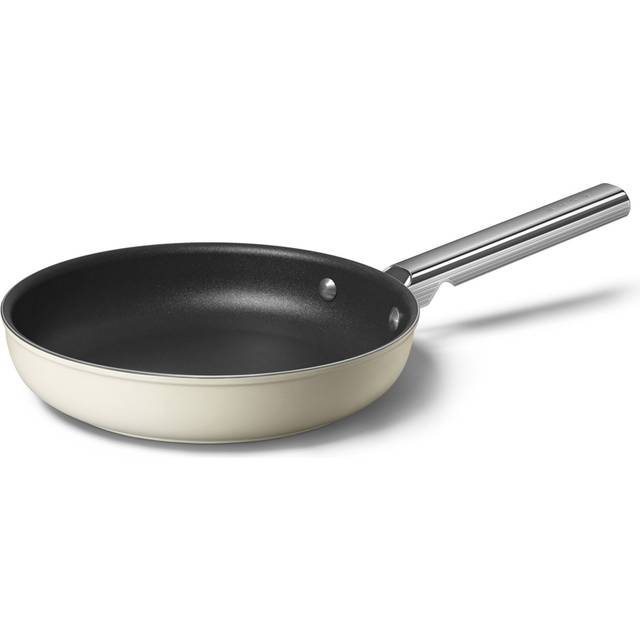 Smeg CKFF2401BLM Stekpanna 24 cm Svart, Non-Stick, Aluminium, Patenterad bas