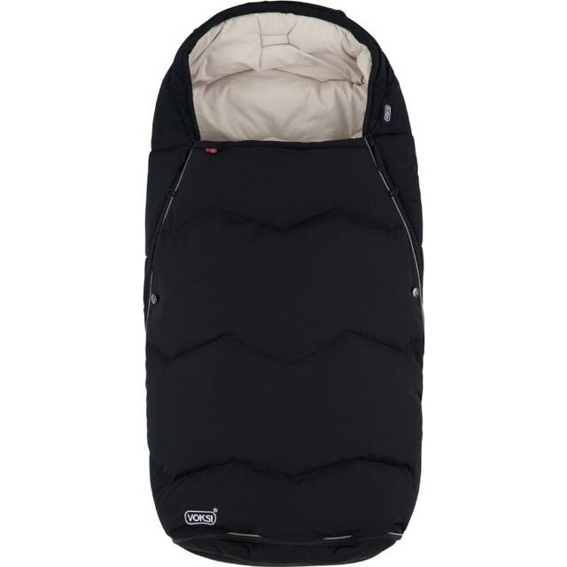 Voksi Urban Footmuff Black - Voksipose test - Babyhelp.dk