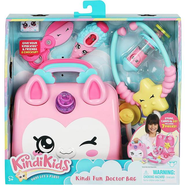 Kindi Kids Unicorn Doctor Play Set - Imaginative Medical Toy Kit For Ages 3+ | Wowcher