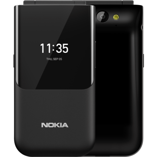 Nokia 2720 2.8 Inch 4G UK SIM-Free Feature Phone with Google Assistant (Single-SIM) - Black