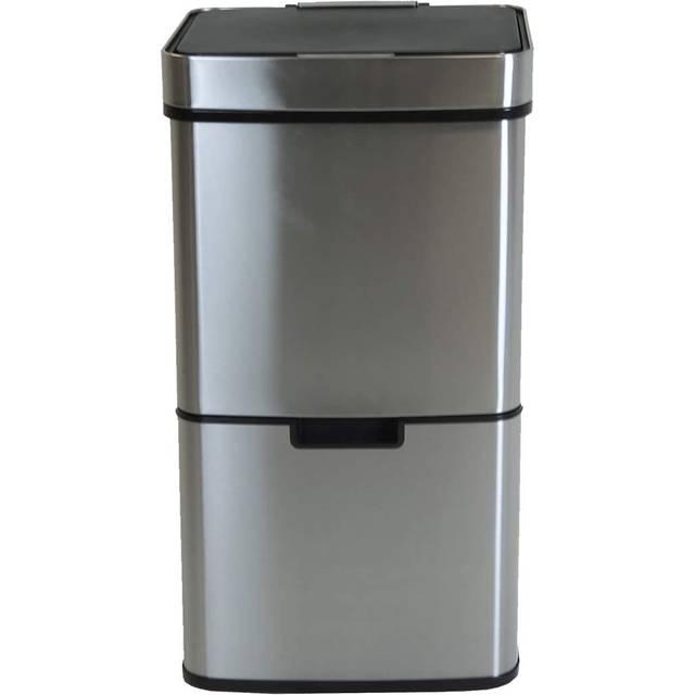 Charles Bentley Stainless Steel Sensor Bin 62 Litres, Stainless Steel
