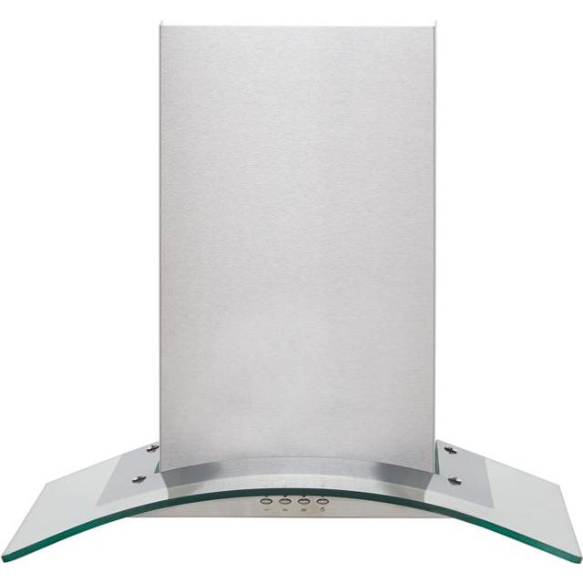 Baumatic BECH60GL 60cm Chimney Cooker Hood - Stainless Steel / Glass