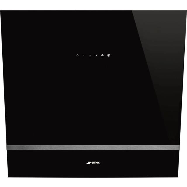 Smeg Serie Linea Vägghängd Köksfläkt KV26N (svart 60cm)