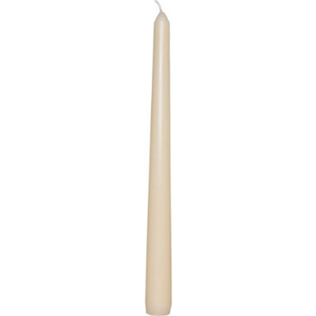 Price's Tapered Ivory Candles 25cm - 1x50x25cm