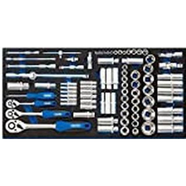 "Socket Set in Full Drawer EVA Insert Tray, 1/4"""", 3/8"""", and 1/2"""" (84 Piece)"