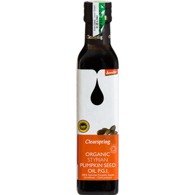 Clearspring Pumpafröolja rostad - 250 ml