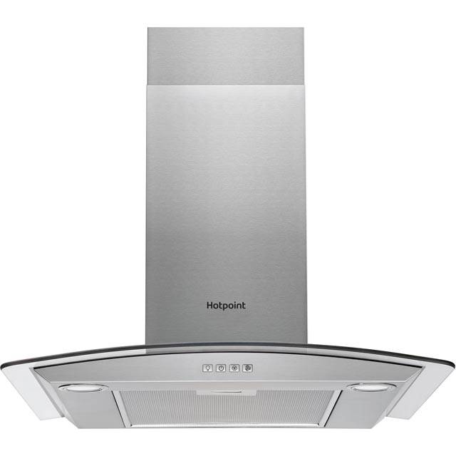 Hotpoint PHGC7.4FLMX Chimney Cooker Hood - Inox