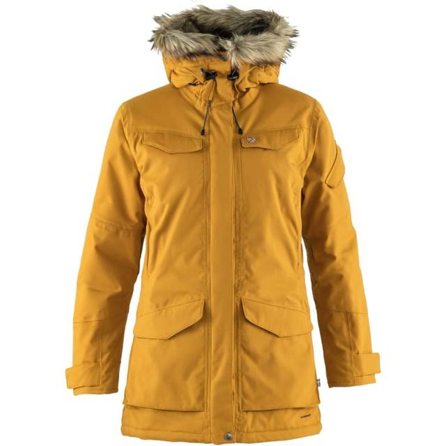 FJÄLLRÄVEN Nuuk Parka W sportjacka för kvinnor Brun XXS