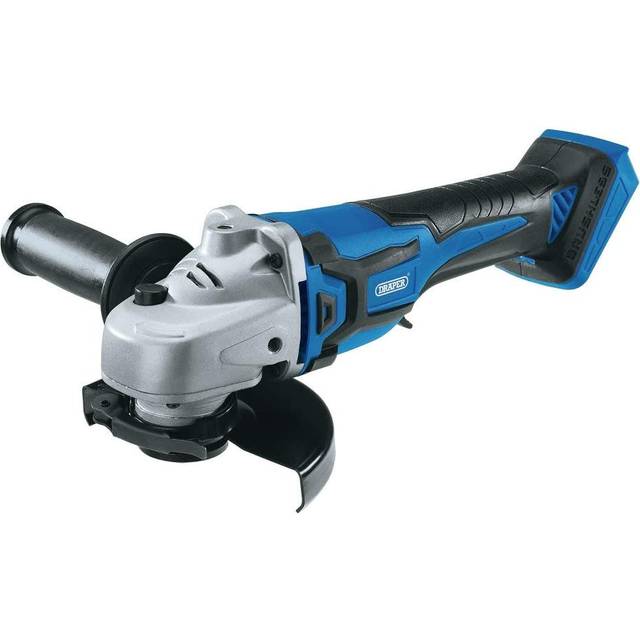 Draper D20 20V Brushless Angle Grinder, 115mm (Sold Bare)