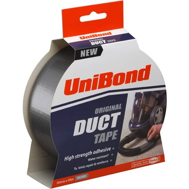 Unibond Silver 50mmx50m Duct Tape