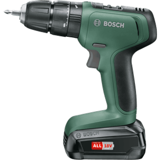 Bosch Cordless Hammer Drill UniversalImpact 18 (2x Batteries, 18 Volt System, in Carrying Case)