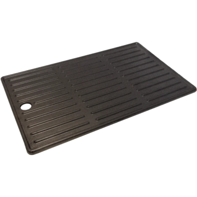 140012 2 burner griddle grills black