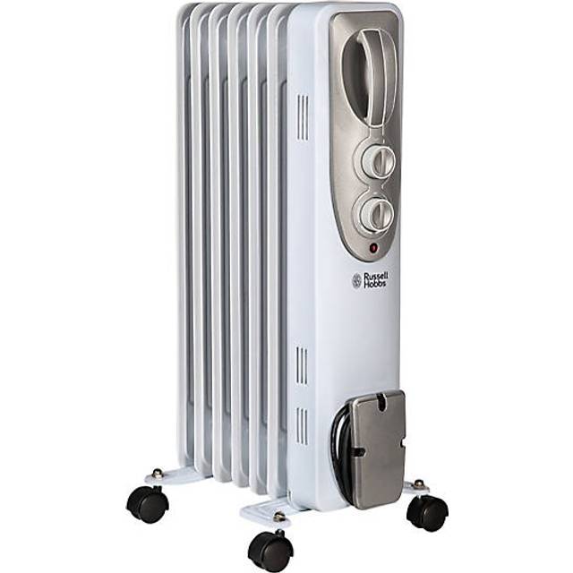 Russell Hobbs 7 Fin 1.5kW Oil Filled Radiator Black