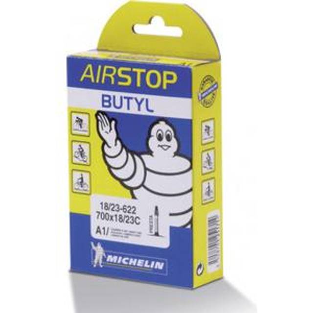 Michelin A1 Airstop Road Presta Valve Inner Tube  700 x 18-25cm  Black