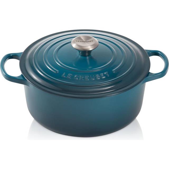 Le Creuset 21177286422430 Round Casserole 28cm Deep Teal
