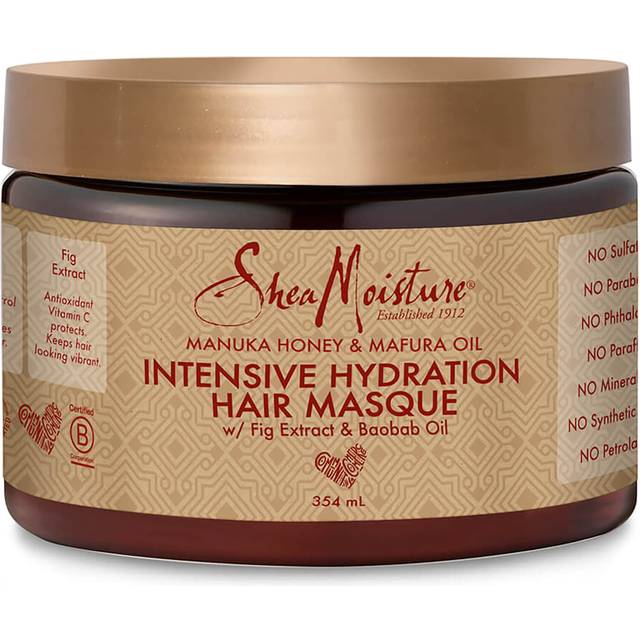 Sheamoisture Intensive Hydration Hair Mask Manuka Honey & Mafura Oil Masque 355 ML