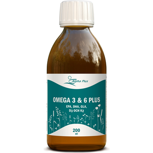 Alpha Plus Omega 3 & 6 Plus 200 ml - Multi