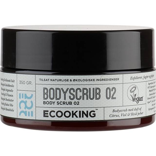 Ecooking Bodyscrub 02 300ml - Bedste bodyscrub - Dinskønhed.dk