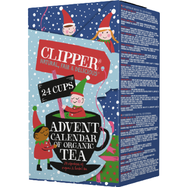 Clipper Organic Tea Julekalender - gavehylden.dk
