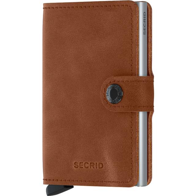Secrid Miniwallet Vintage credit card case wallet RFID leather 6.5 cm brown