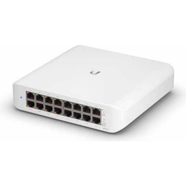 Ubiquiti USW-LITE-16-POE Networks UniFi Switch Lite 16 PoE L2 Gigabit Ethernet (10/100/1000) Power over Ethernet (PoE) White