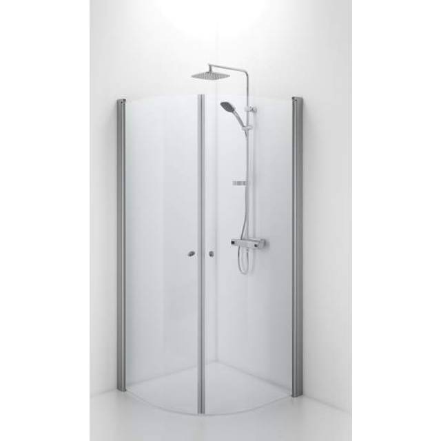 Duschhörn Ifö Space SBNK Bockad m Knopp, 80x80, 90x90 (80 x 80 cm)