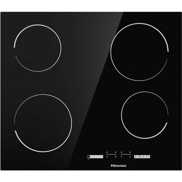 Hisense E6431C 60cm Ceramic Hob - Black