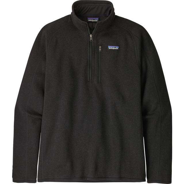 Patagonia Better Sweater 1/4 Zip Fleecetröjor Herr Storlek S Färg svart