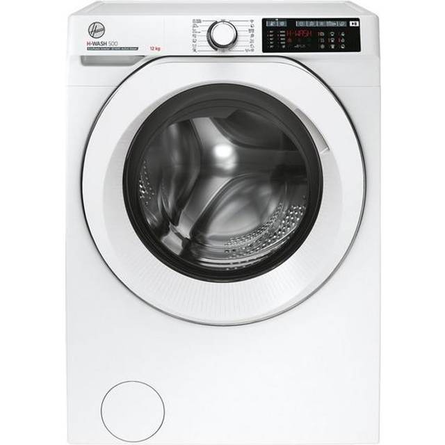 Hoover H-WASH 500 HW412AMC/1 12kg WiFi Connected Washing Machine with 1400 rpm - White - A Rated