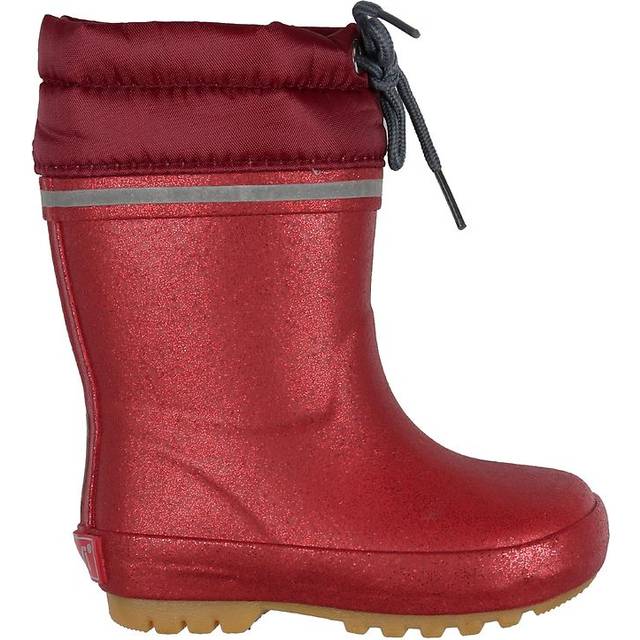 Celavi Unisex baby thermal wellies med linning regn båt, Rio röd - 20 EU