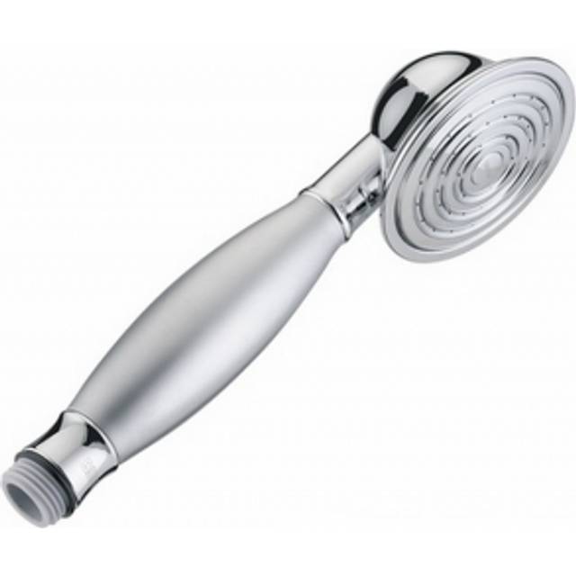 Bristan Chrome Traditional Single Function Shower Handset | Silver | Plastic | 65mm x 213mm