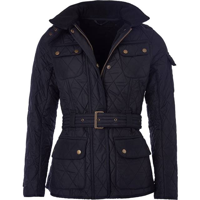 Barbour International Tourer Polarquilt Shell Jacket - UK 10 - Black