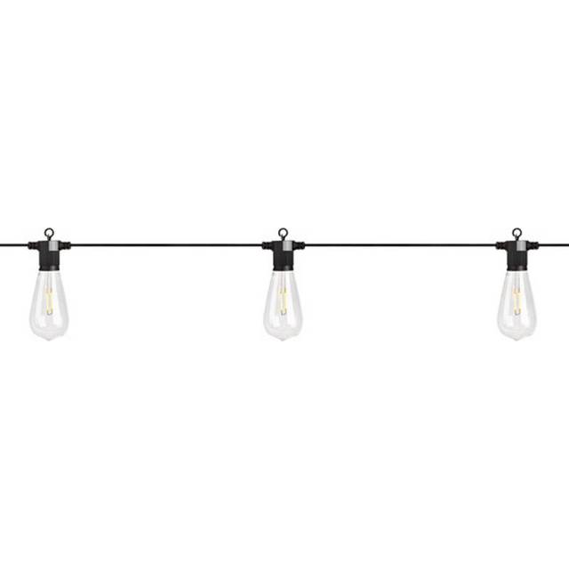 Garden 24V 5.5M Heavy Duty LED Squirrel Cage Festoon Lights - 10 Lights