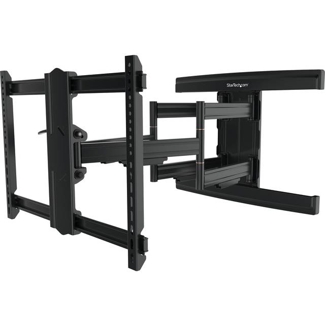 StarTech.com TV Wall Mount supports up to 100 inch VESA Displays - Low Profile Full Motion TV Wall Mount for Large Displays - Heavy Duty Adjustable Tilt/Swivel Articulating Arm Bracket