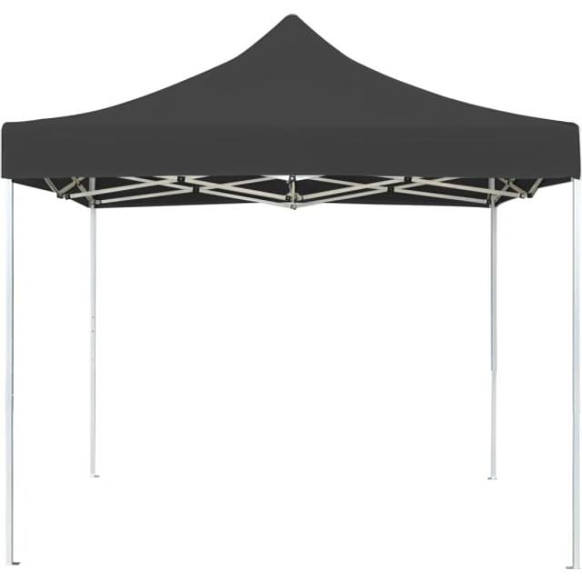 vidaXL Professional Folding Party Tent Aluminium 3x3 m Wine Red