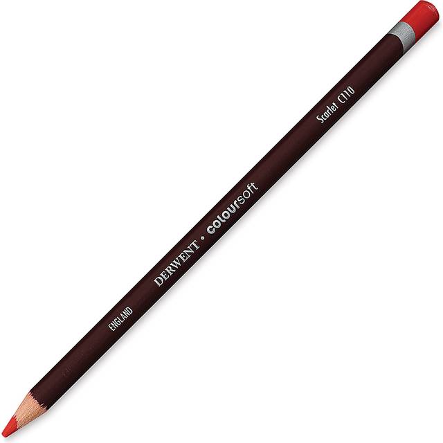 Derwent Coloursoft Pencil One Size Scarlet