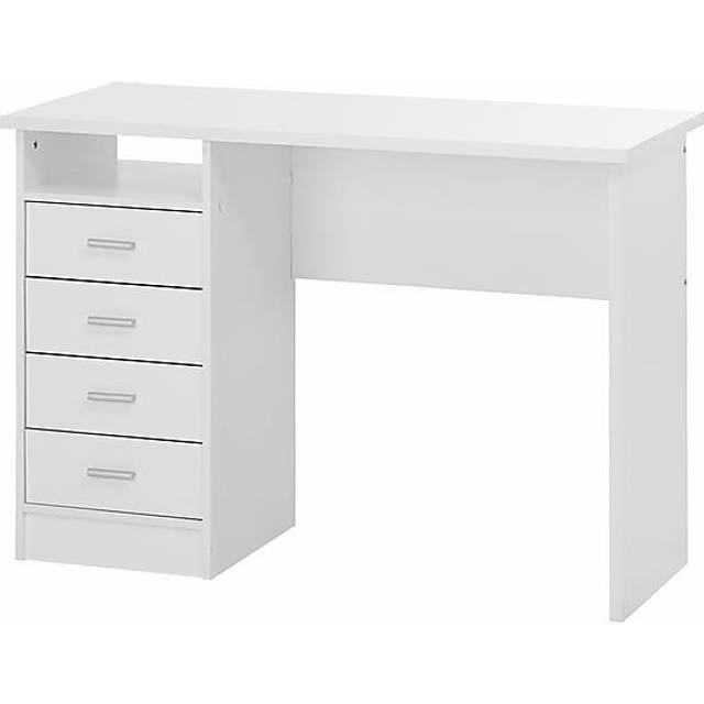 Florence Function Plus 4 Drawer Desk White - Furniture to Go - 48 x 110 x 76cm