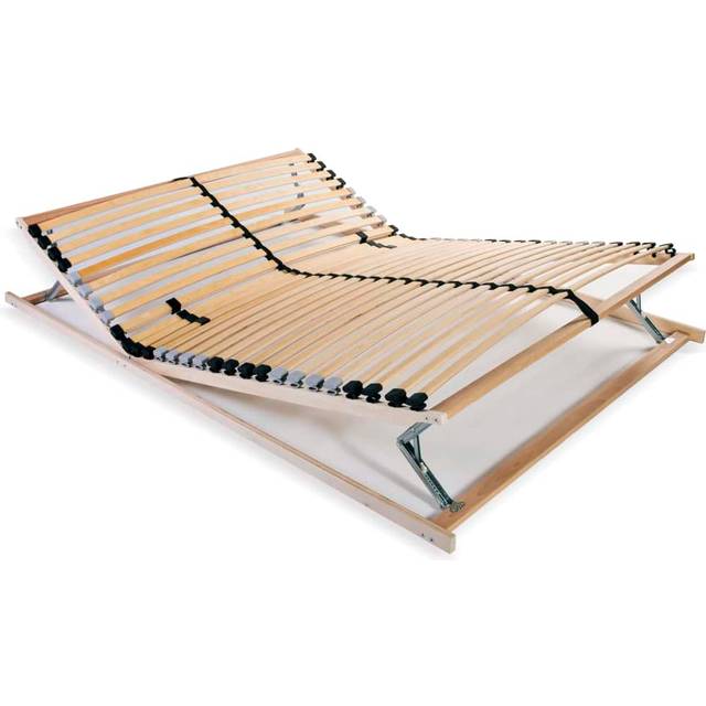 Ribbotten utan madrass med 28 ribbor 7 zoner 120x200 cm