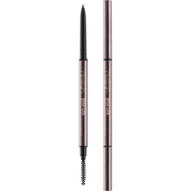 Brow Line Retractable Eyebrow Pencil With Brush - Ash by Delilah for W