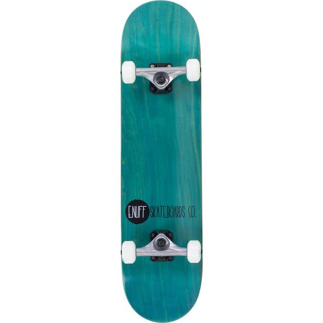 Enuff Logo Stain Complete Skateboard (Teal)